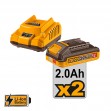 INGCO Μπουλονόκλειδο Κρουστικό Μπαταρίας 20V Li-Ion 405-555Nm με AΙ CIWLI2045E